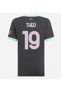 AC Milan Theo Hernandez #19 Voetbaltruitje 3e tenue Dames 2024-25 Korte Mouw